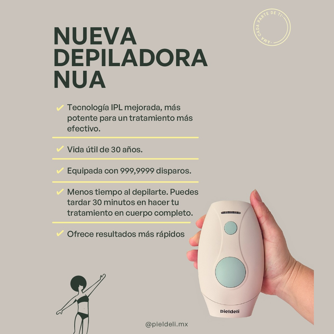 [NUEVA] Depiladora IPL Nua